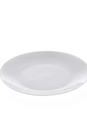 Miglior Prezzo Set 6 pezzi piatti frutta in porcellana dal design semplice ed elegante