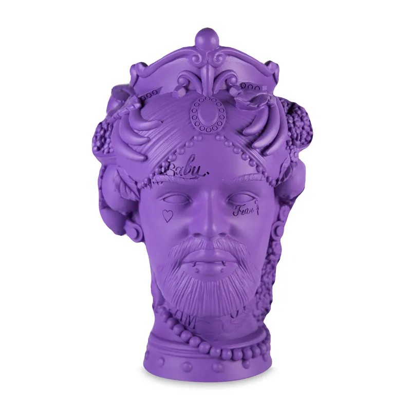 Scultura da tavolo con testa di uomo dal design moderno "il trasgressivo" Offerta Speciale