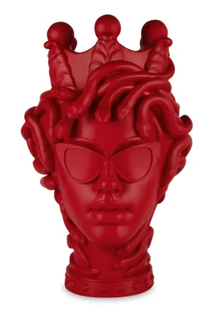 Compra Oggi Stesso Scultura piccola da tavolo o da appendere con testa donna "la vipera"