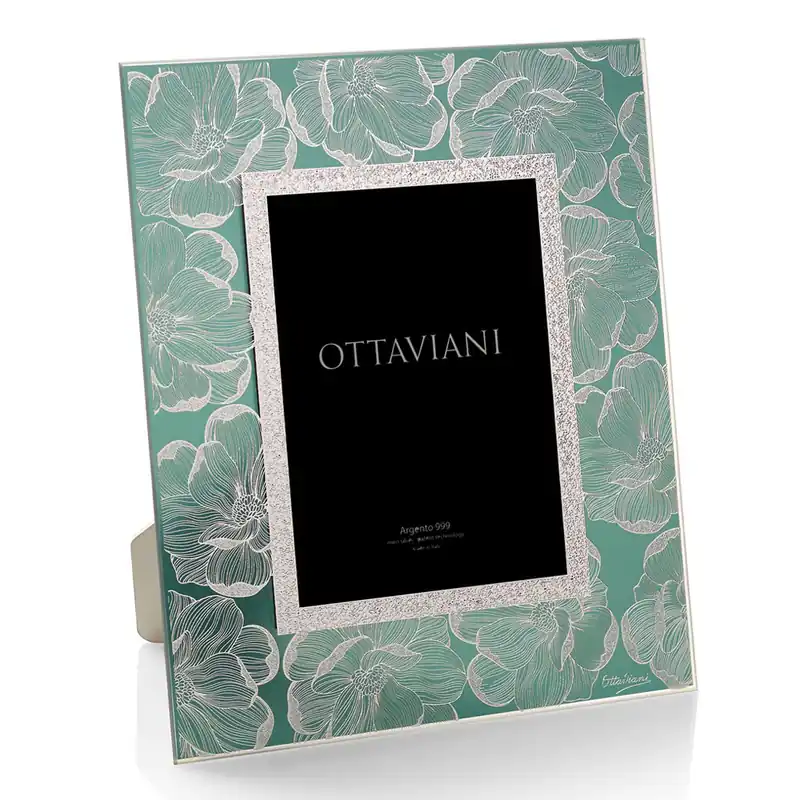 Promozione Portafoto da tavolo dal design moderno ed elegante con cornice in cristallo - Foto 13x18
