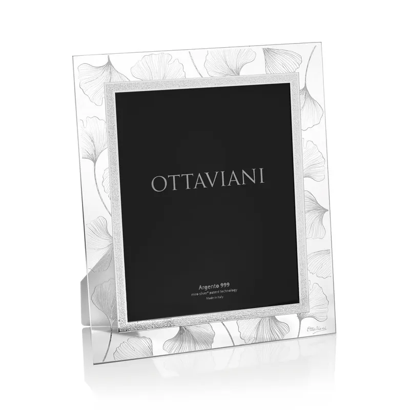 Portafoto da tavolo con cornice in cristallo decorata - Foto 15x20 Nuova Collezione
