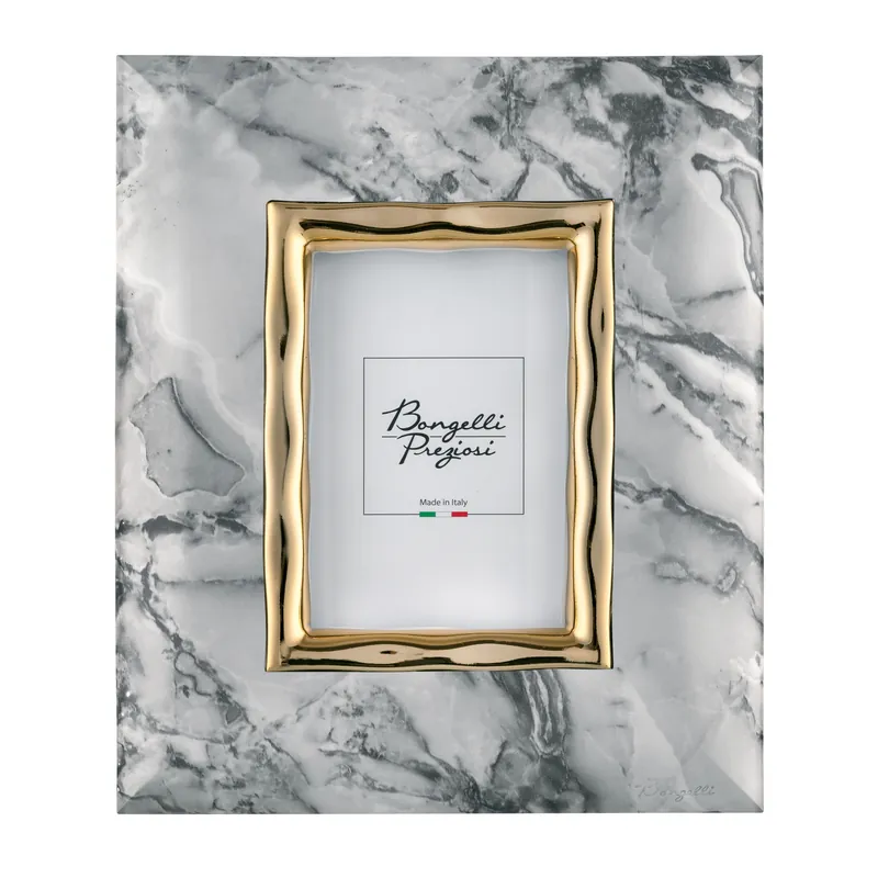 Offerta Portafoto con cornice in marmo dal design moderno - Foto 13x18