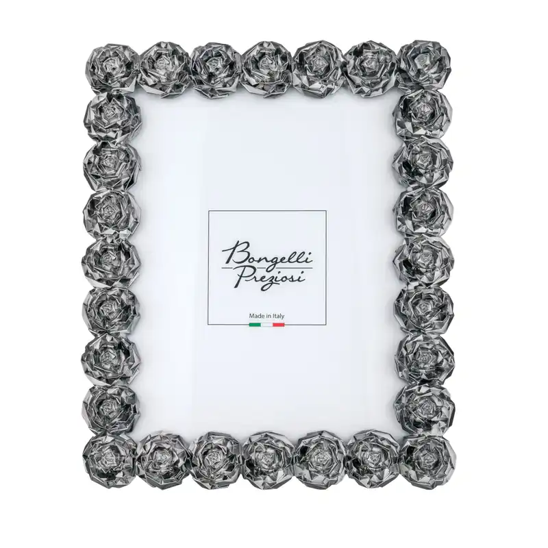 Portafoto grande con cornice in marmorino dal design moderno - Foto 18x24 Spedizione Espresso