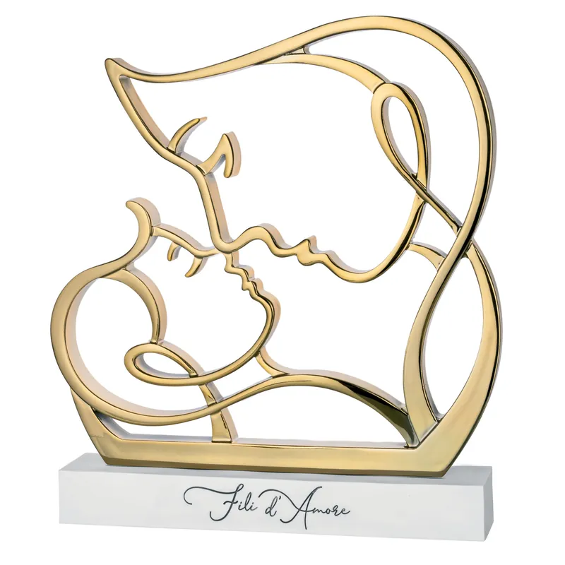 Scultura da tavolo grande in marmorino con la maternità Bestseller