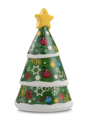 Professionale Campanella grande in ceramica Albero di Natale