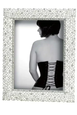 Compra Online Portafoto moderno con cornice perlinata - Foto 13x18