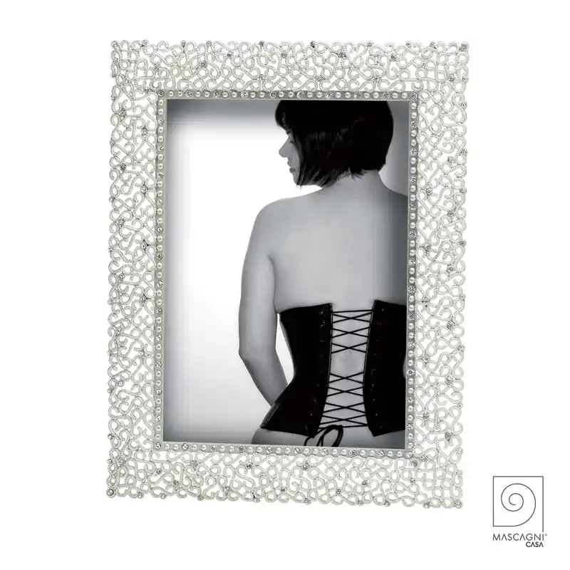 Compra Online Portafoto moderno con cornice perlinata - Foto 13x18