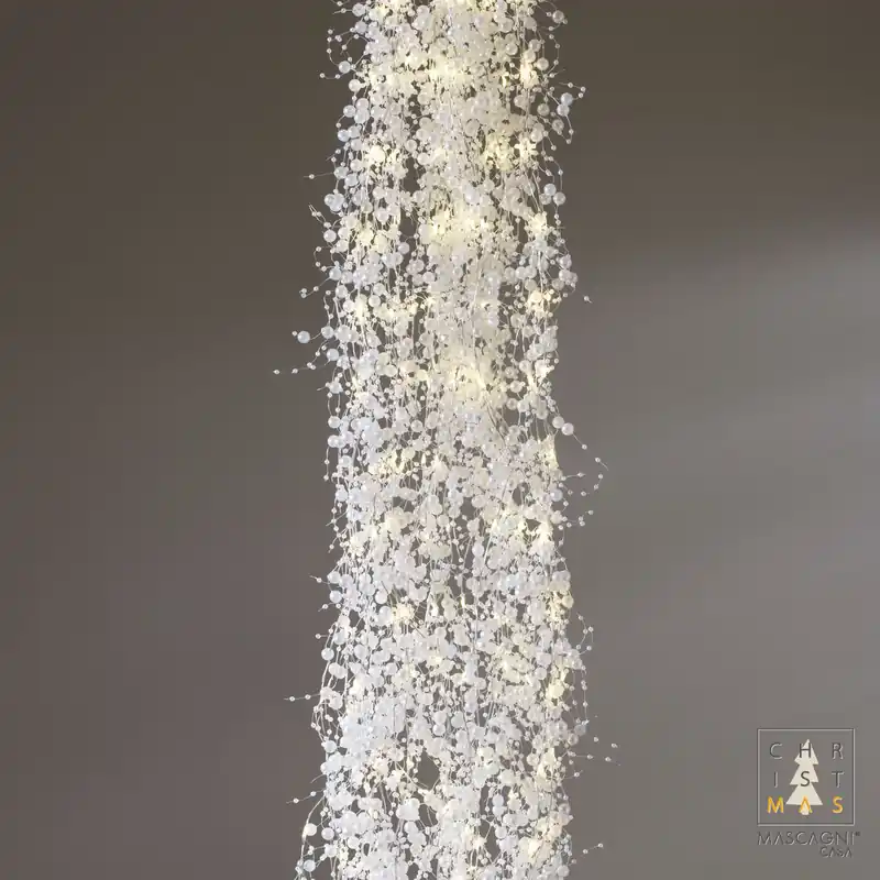 Promozione Esclusiva Addobbi per alberi con cascata di perle a 12 fili