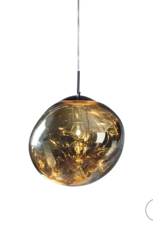 Offerta Speciale Lampada a sospensione singola con diffusore piccolo in vetro - 60W