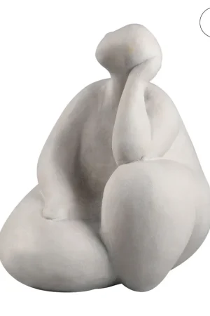 Scultura da tavolo in terracotta donna "Unshaped" Occasione