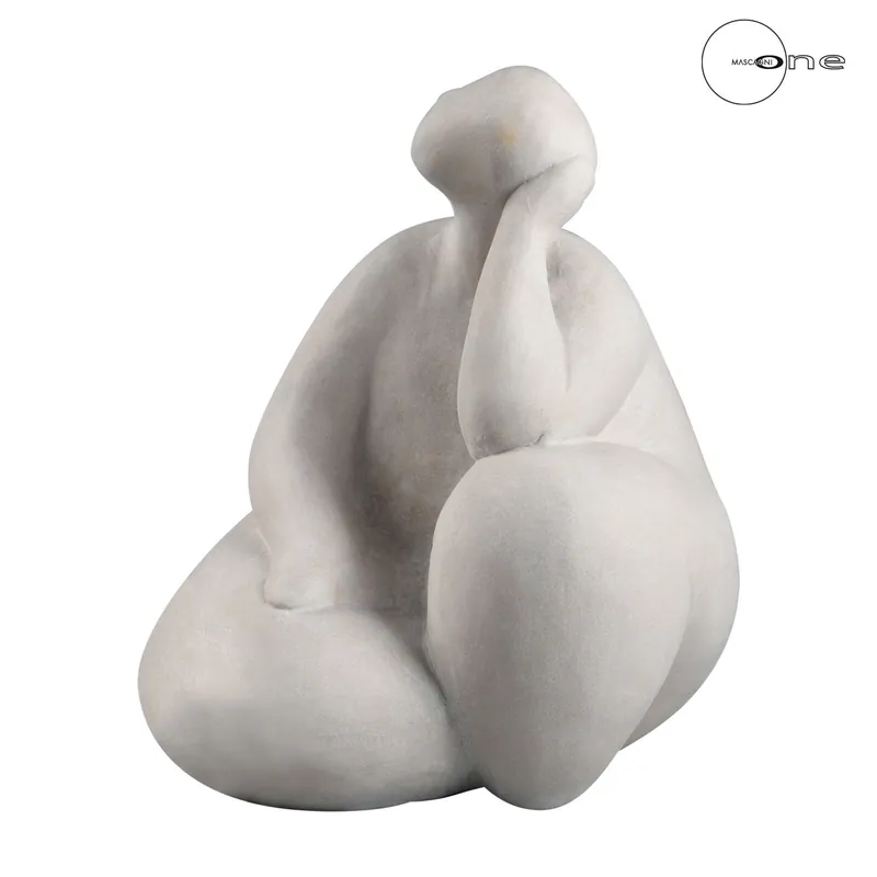 Scultura da tavolo in terracotta donna "Unshaped" Occasione