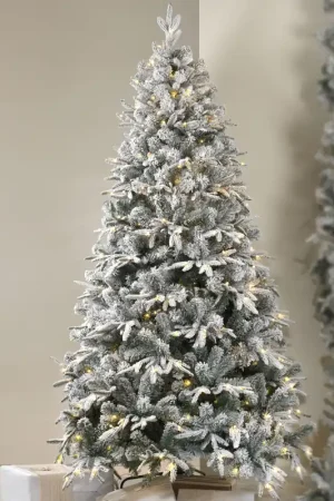 Albero di natale Abete con LED h.180 Popolare