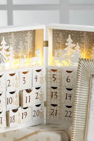 Non Perdere Decorazione natalizia per la tavola con il calendario dell‘avvento con LED