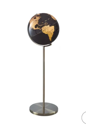 Mappamondo da terra illuminato Pagamento Sicuro
