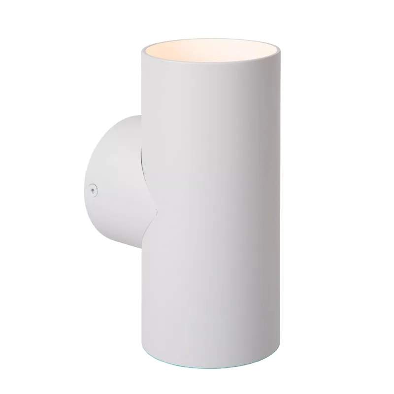Lampada da parete in alluminio dal design moderno paralume tubolare - 50W - IP20 Occasione