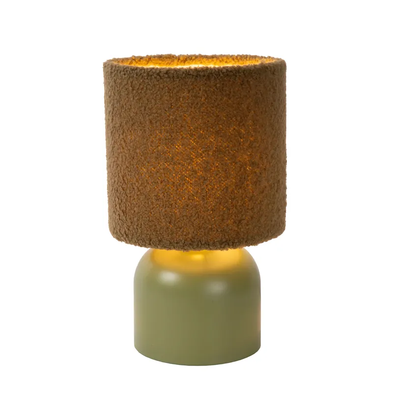 Occasione Imperdibile Lampada da tavolo con paralume in cotone dal design moderno - 40W - IP20