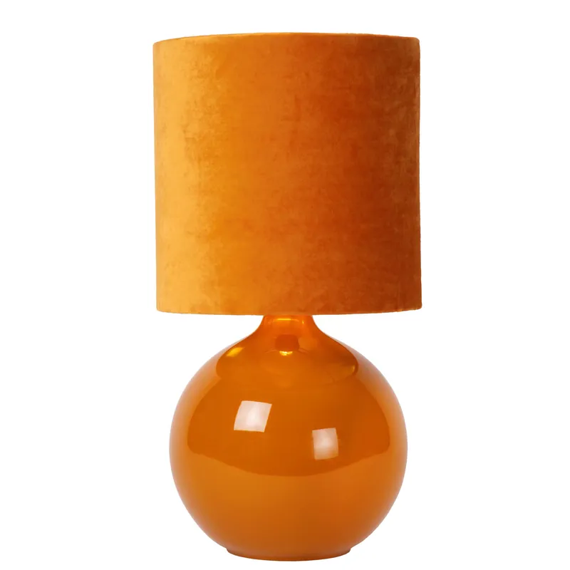 Nuovo Arrivo Lampada da tavolo in vetro dal design moderno con diffusore in tessuto - 60W - IP20