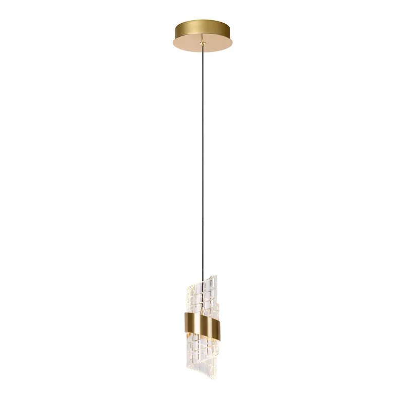 Lampada a sospensione moderna a LED con diffusore in acrilico - 9W - Lumen 700 - 2700k Luce Calda - IP20 Prezzo Ridotto