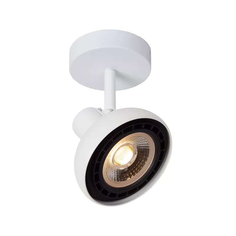Subito Disponibile Faretto da soffitto dal design moderno in acciaio con diffusore orientabile - 12W - IP20