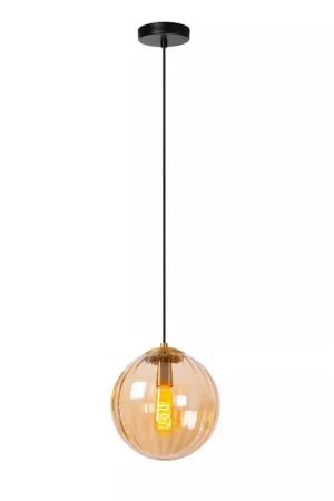A Buon Prezzo Lampada a sospensione in metallo dal design moderno con diffusore in vetro - 40W - IP20