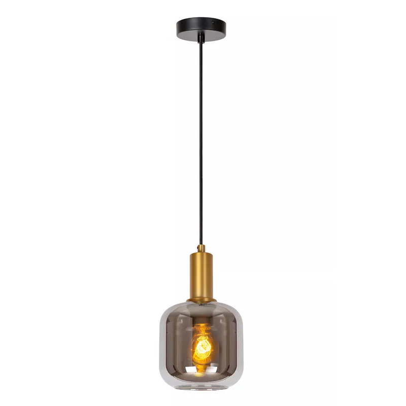 Nuovo Arrivo Lampada a sospensione in metallo dal design moderno con diffusore in vetro - 40W - IP20