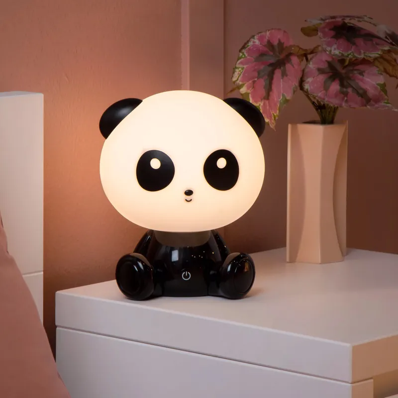 Sconto Lampada da comodino a led dimmerabile a forma di panda per cameretta - 3W - Lumen 360 - 4000k Luce Naturale - IP20