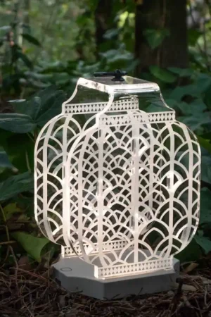 Lampada da tavolo piccola ricaricabile a LED in plexiglass dal design moderno - 12W - 4000k Luce Naturale - IP20 Offerta