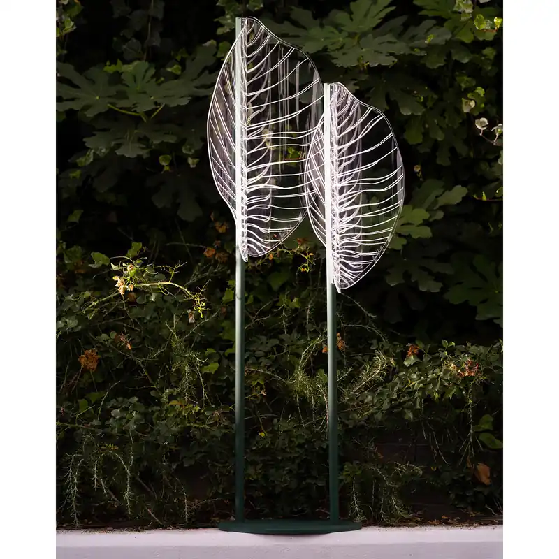 Prezzo Ridotto Lampada da terra in plexiglass dal design moderno con luce a LED - 12W - 3000k-4000k - IP20