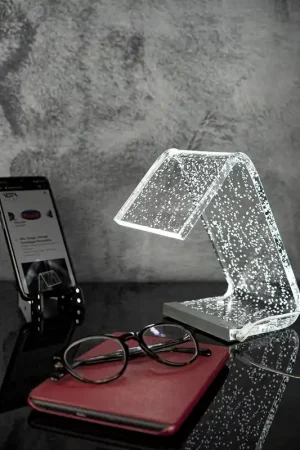 Lampada da comodino a LED in plexiglas dal design moderno Stardust - 18W - 4000k Luce Naturale Consegna Rapida