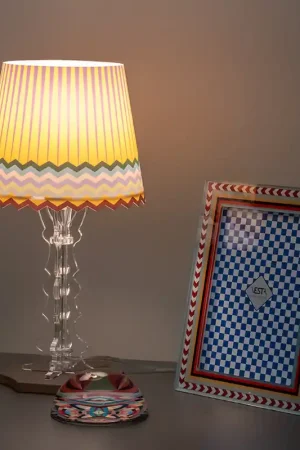 Abatjour da comodino in plexiglass con lampadina a LED di design Rainbow - 40W - IP20 Must-Have