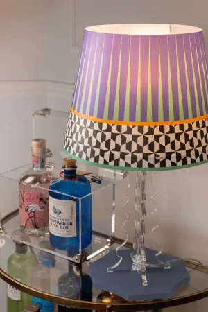 Lampada da tavolo in plexiglass con lampadina a LED di design Ethnic - 100W - IP20 Esclusivo