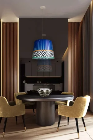 Lampada a sospensione dal design moderno con lampadina E27 stile Ethnic - 100W - IP20 Popolare