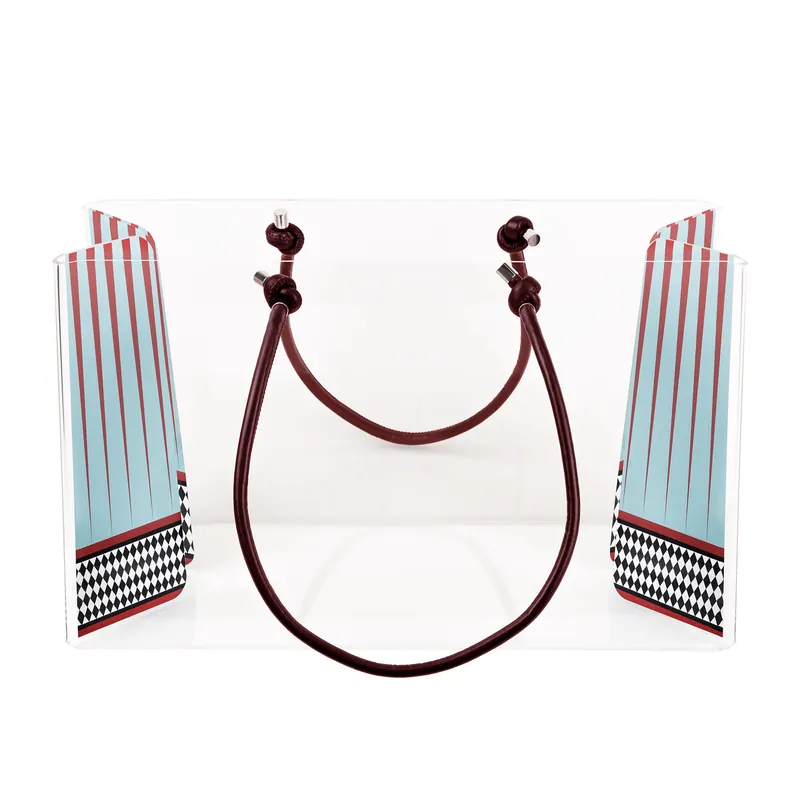 Portariviste in plexiglass decoro Foulard Non Perdere