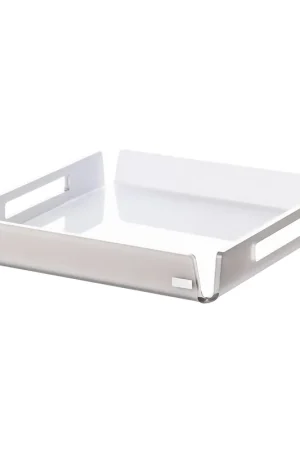Vassoio quadrato mini in plexiglass dal design moderno ed elegante Offerta Lampo
