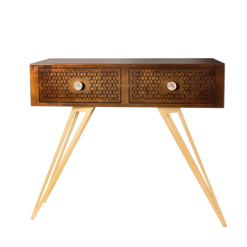 Super Prezzo Consolle grande in metallo dal design moderno ed elegante