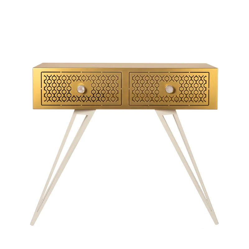 Novità Consolle grande in metallo dal design moderno ed elegante