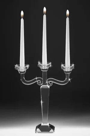 Candeliere a 3 bracci in cristallo dal design moderno ed elegante Compra Online