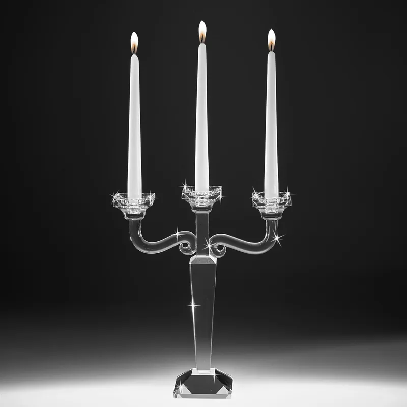Candeliere a 3 bracci in cristallo dal design moderno ed elegante Compra Online