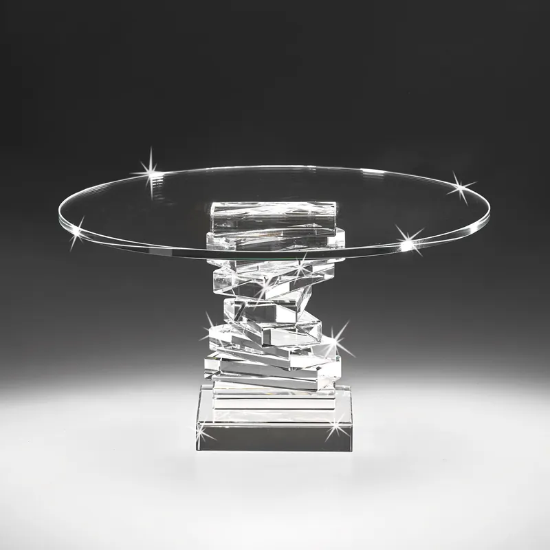 Alzatina per dolci in cristallo dal design elegante Saldi