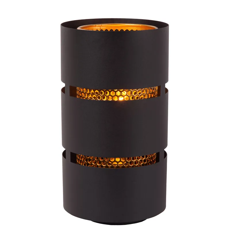 Lampada da tavolo rotonda con diffusore in metallo dal design moderno - 60W - IP20 Vendita Finale