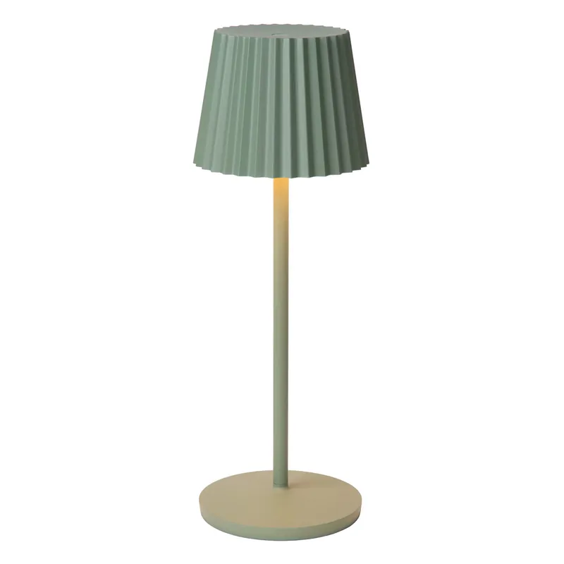 Ultima Occasione Lampada da tavolo a led ricaricabile in alluminio per esterno dal design moderno - 2W - Lumen 470 - 3000k Luce Calda - IP54
