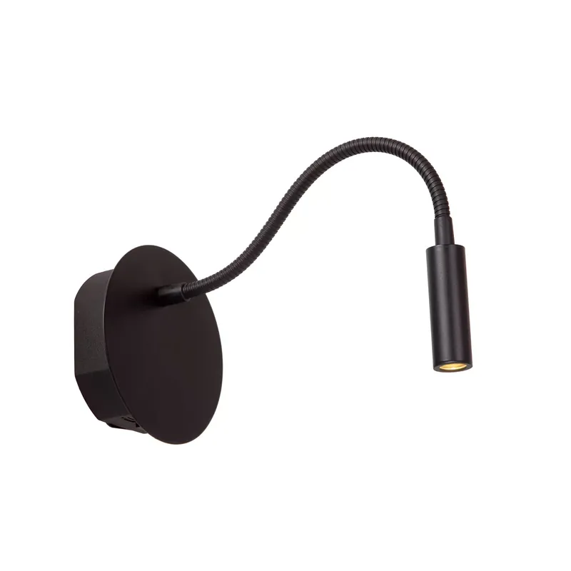Direttamente Dal Produttore Lampada da comodino ricaricabile con faretto LED orientabile dal design moderno - 2W - Lumen 140 - 3000k Luce Calda - IP20