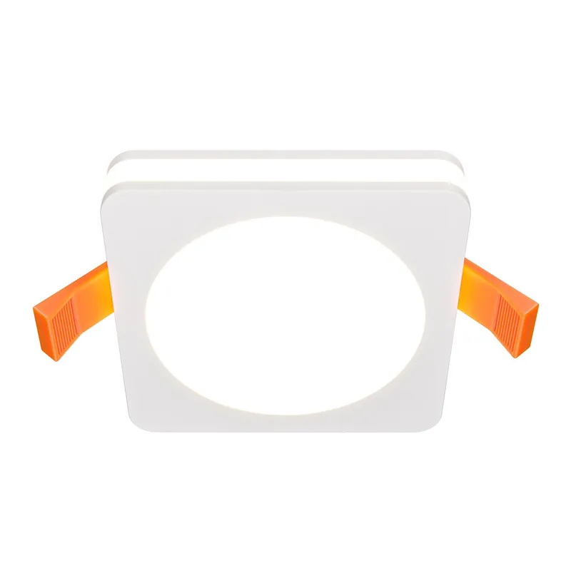 Faretto da incasso a Led moderno con struttura in alluminio - 7W - Lumen 400 - 3000k Luce Calda - IP20 Subito Disponibile