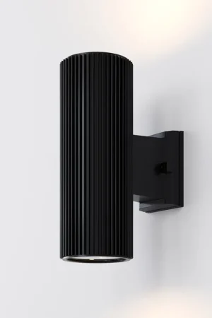 Vendita Finale Applique da esterno grande con struttura in metallo doppio diffusore - 60W - IP54