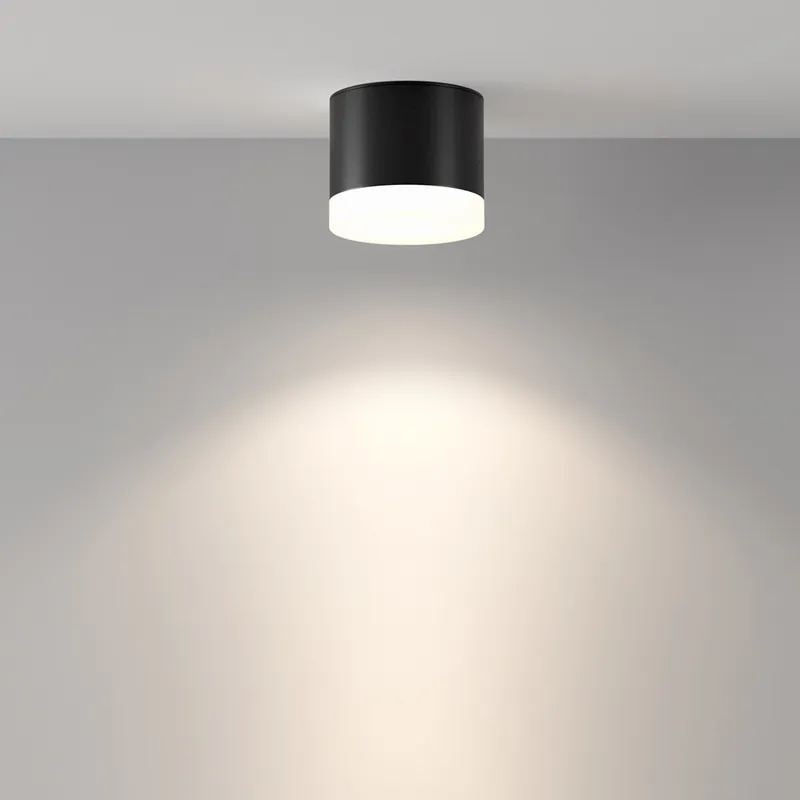 Lampada da soffitto in alluminio rotonda dal design moderno per bagni - 15W - IP44 Super Prezzo