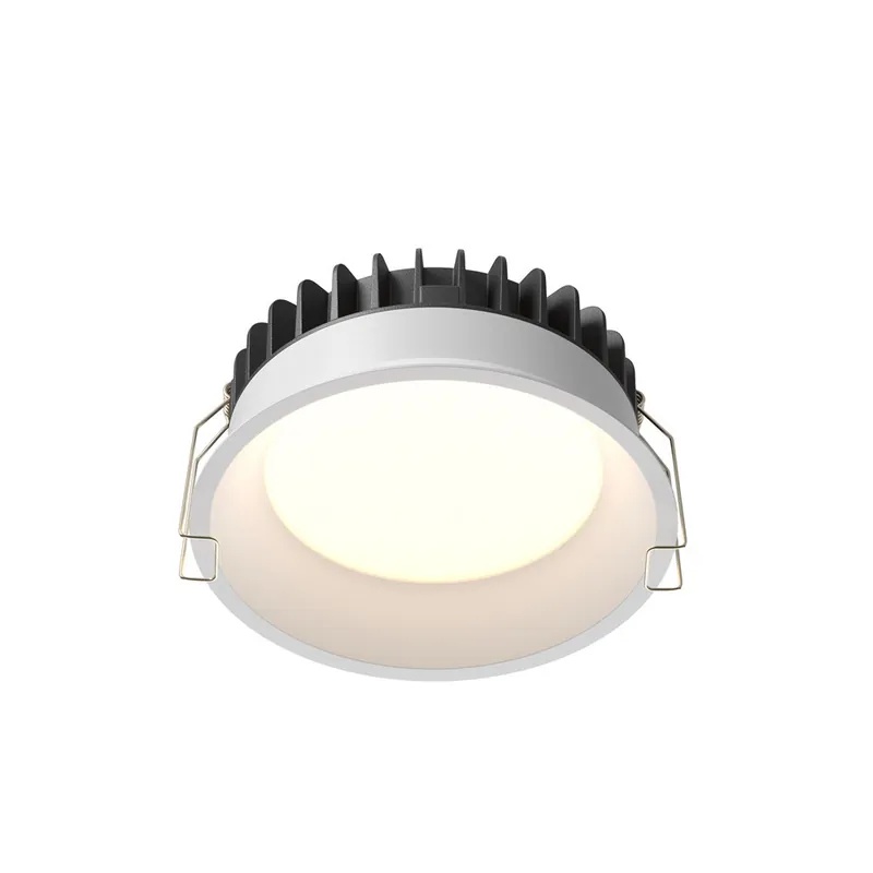 Prezzo Ridotto Faretto a incasso in alluminio rotondo dal design moderno per bagno - 12W - Lumen 900 - 3000k-4000k-6000k - IP44