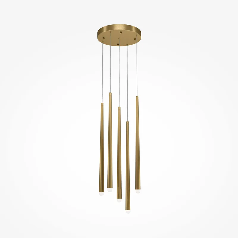 Lampada a sospensione con 5 diffusori pendenti a LED dal design moderno - 10W - Lumen 2250 - 2200k-3000k - IP20 Ordina Subito