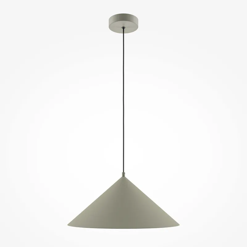 Lampada a sospensione dal design moderno con singolo paralume in metallo - 60W - IP20 Nuova Collezione