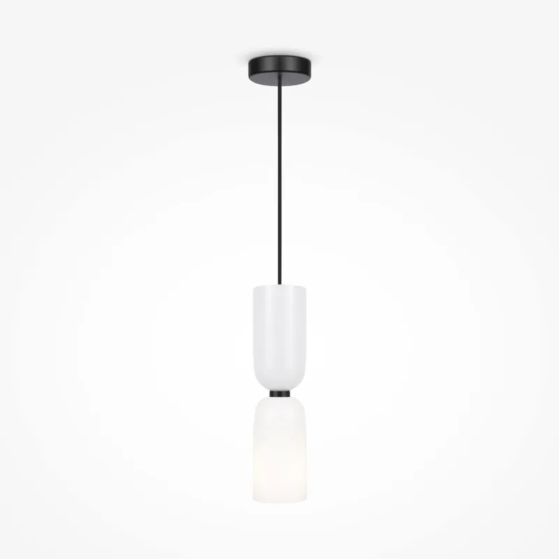 Lampada a sospensione dal design moderno con diffusore singolo in vetro - 60W - IP20 Occasione Imperdibile