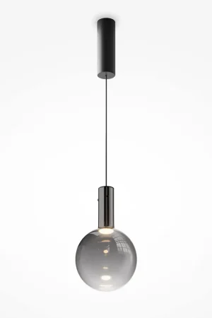 Ultimissimo Modello Lampada a sospensione a LED dal design moderno con diffusore in vetro rotondo - 4W - Lumen 400 - 3000k Luce Calda - IP20